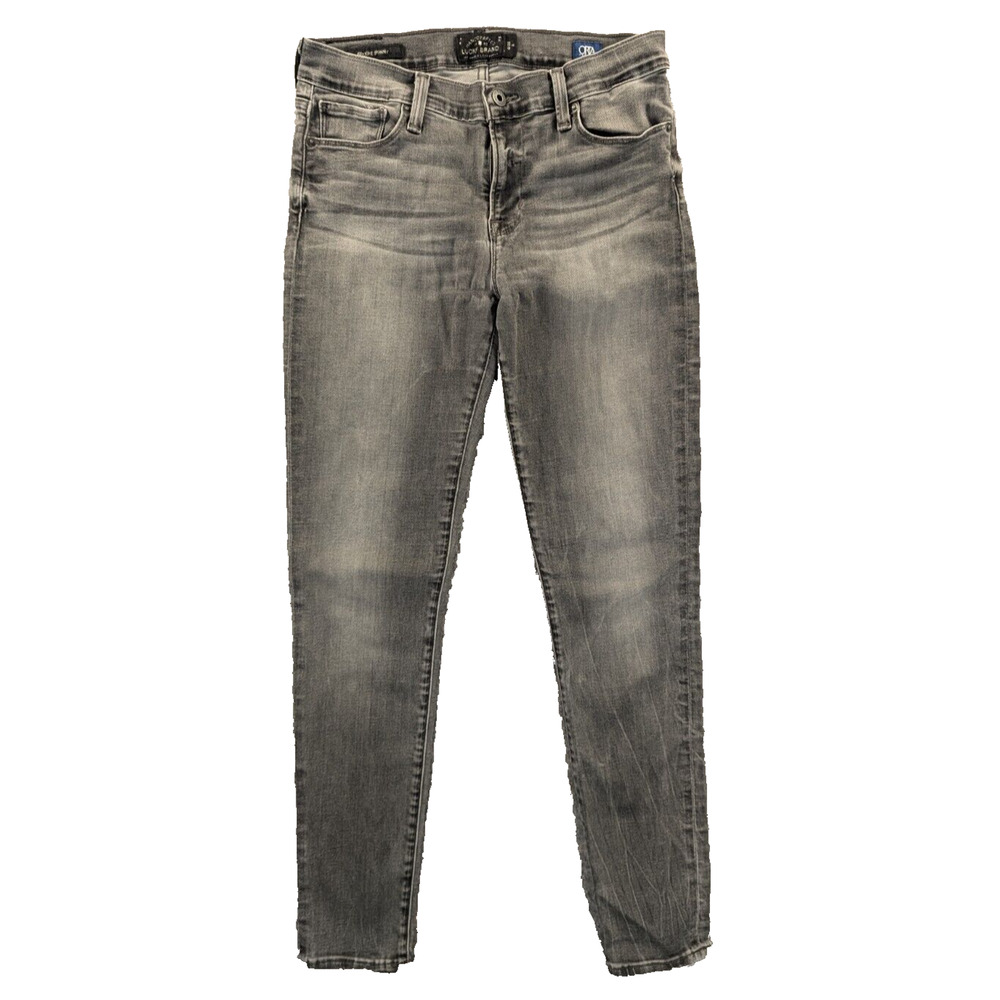 Lucky Brand Jeans 6/28 Women's Black Brooke Skinny Orta Premium Denim Mid-Rise